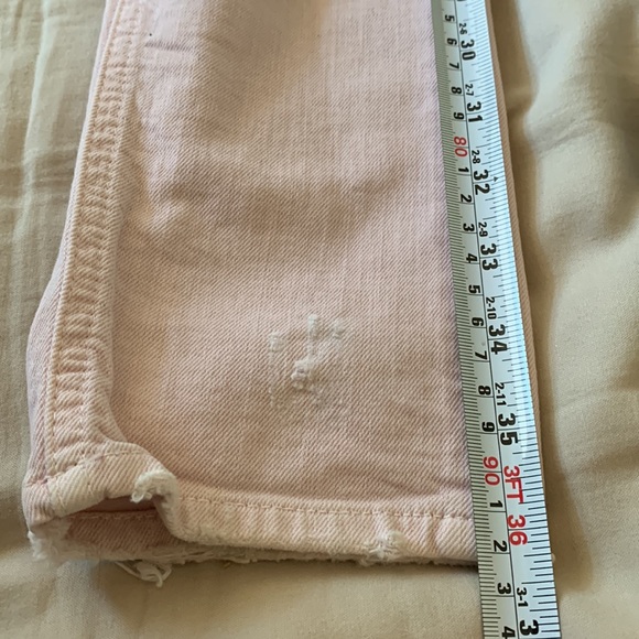Light Pink distressed Jeans - Picture 10 of 15